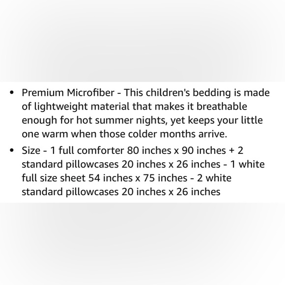 Unicorn comforter set - Picture 5 of 6